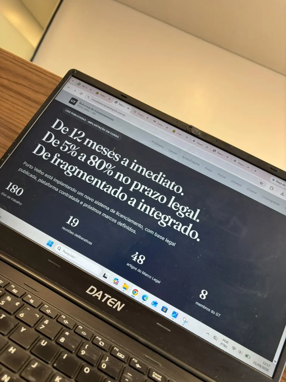 Novo licenciamento avança em Porto Velho após publicação de novas leis