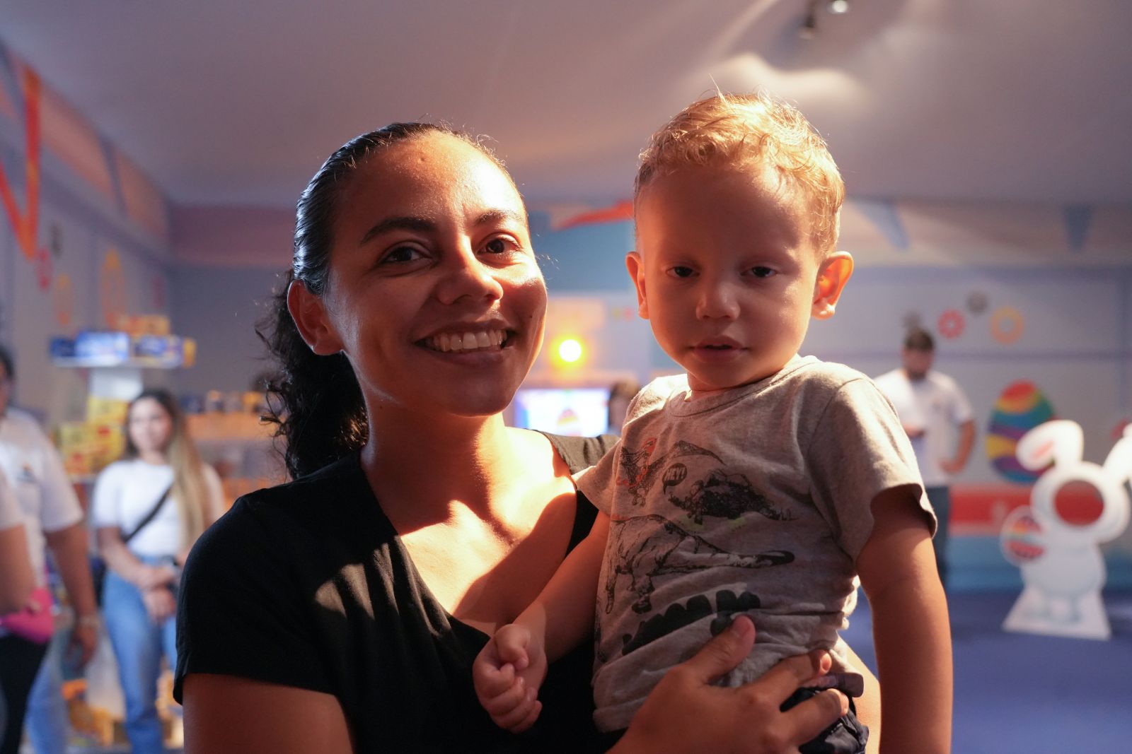 Para Elizângela Maciel, a experiência foi especial ao lado do filho